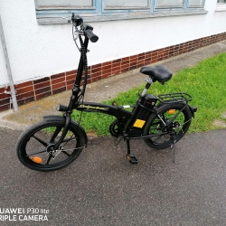 Elektrokolo skládací Li-Ion 10Ah baterie E-BIKE 20“ 24kg černý